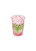 Iced Raspberry Matcha Latte