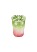 Raspberry Matcha Refresher