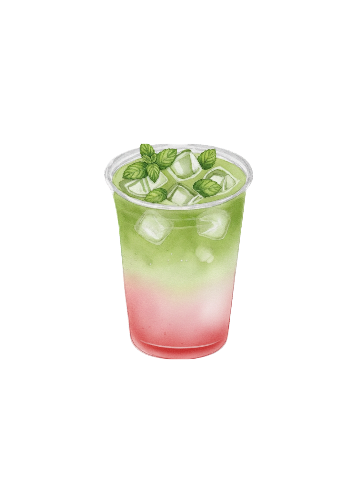 Raspberry Matcha Refresher