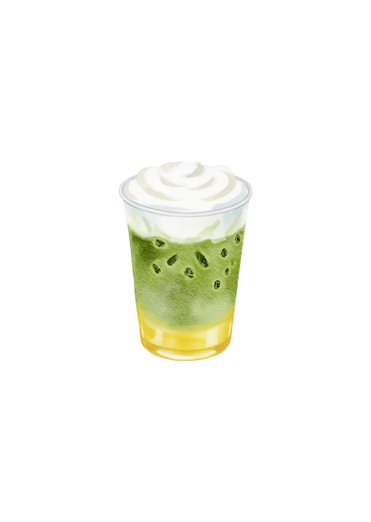 Iced Banana Bread Matcha