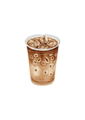 Iced Hojicha Chocolate Protein Milk